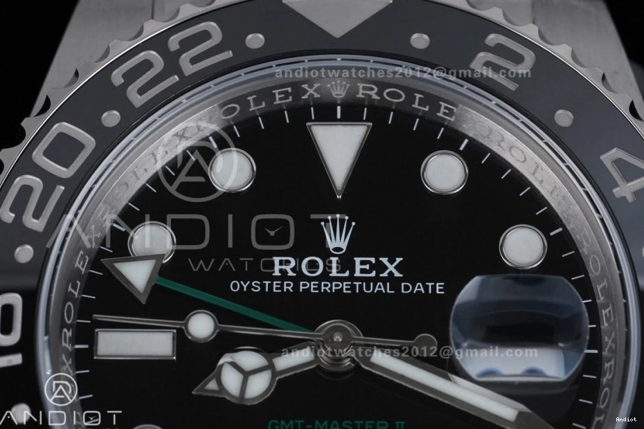 V2 on Edition 1:1 SH3285 SS LN New II 904L Jubilee Bracelet 116710 ARF Best Master GMT 0404